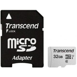 Transcend 32GB MicroSDHC U1 Class10 +SD adapter